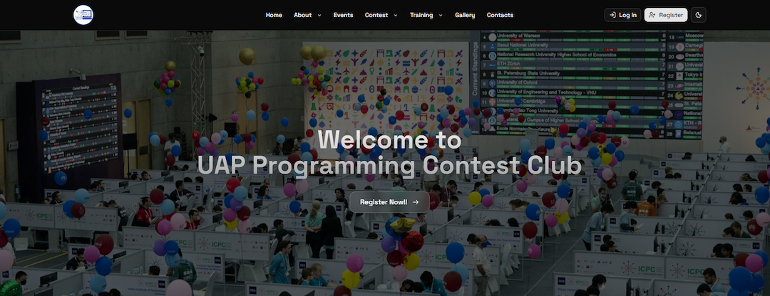 Programming Contest Club UAP Website